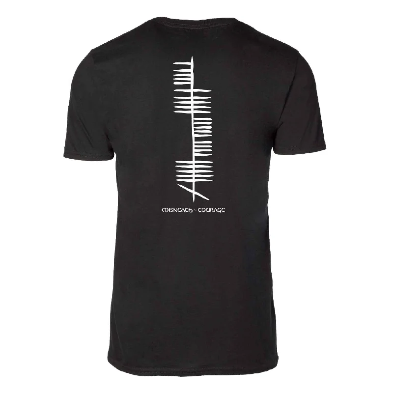 Ogham Courage Shirt, Black