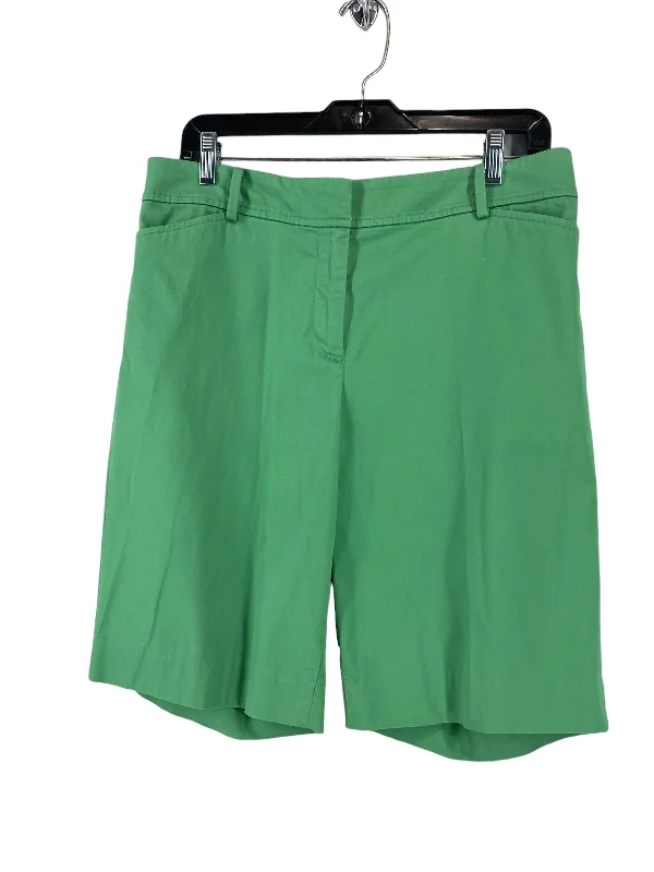 Shorts By Talbots In Green, Size: 10