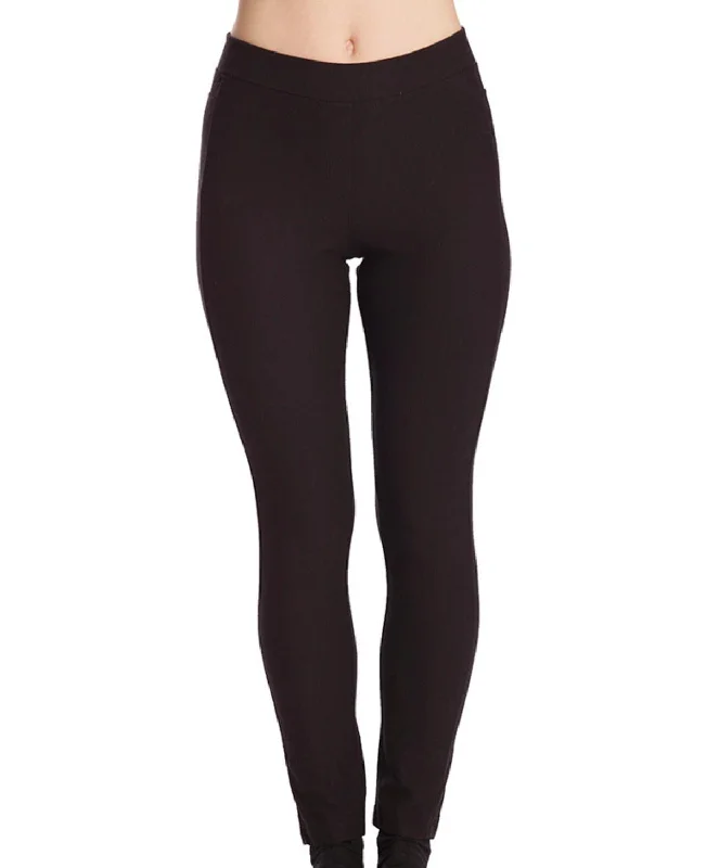 High Waisted Pant In Black