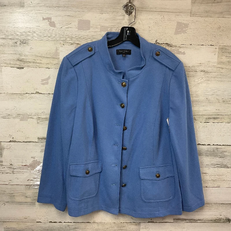 Jacket Other By Talbots In Blue, Size: 2x