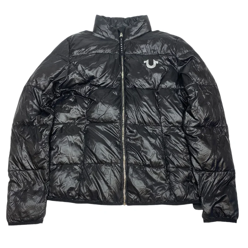 Jacket Puffer & Quilted By True Religion In Black, Size: L