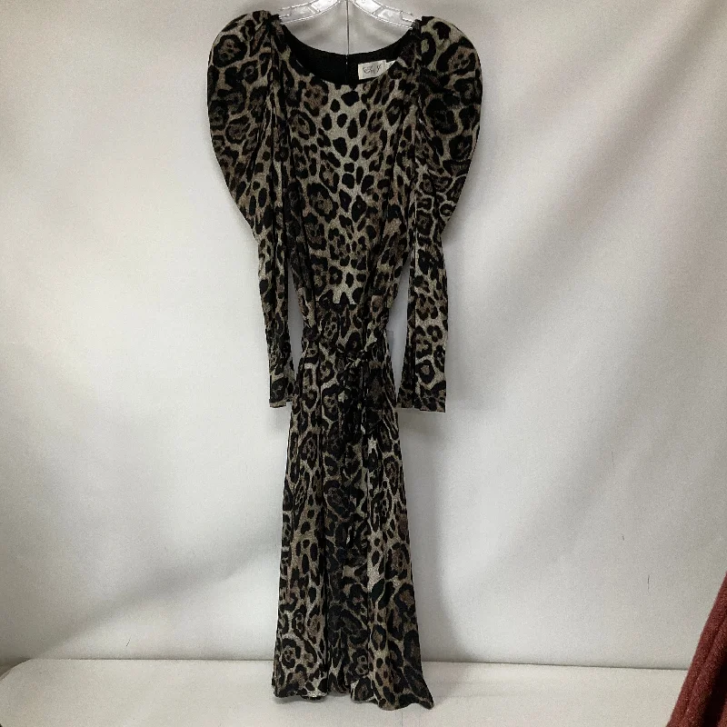 Dress Casual Short By Eliza J In Animal Print, Size: 14