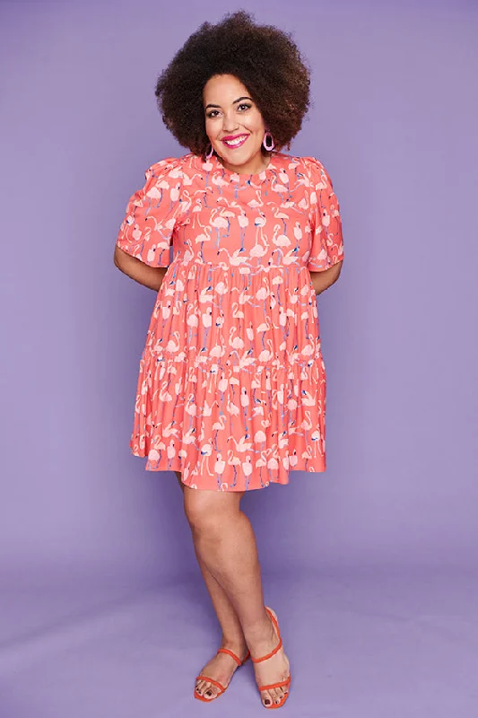 Jackson Funky Flamingo Dress